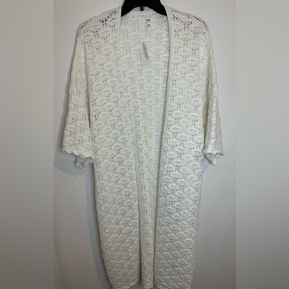 aerie Sweaters - NWT! AERIE Crochet, long cardigan